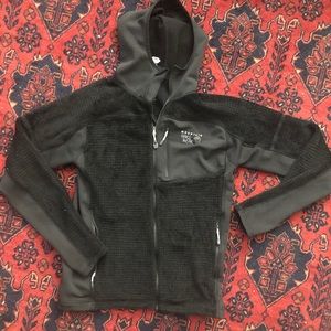 MENS Medium - hooded zip up jacket